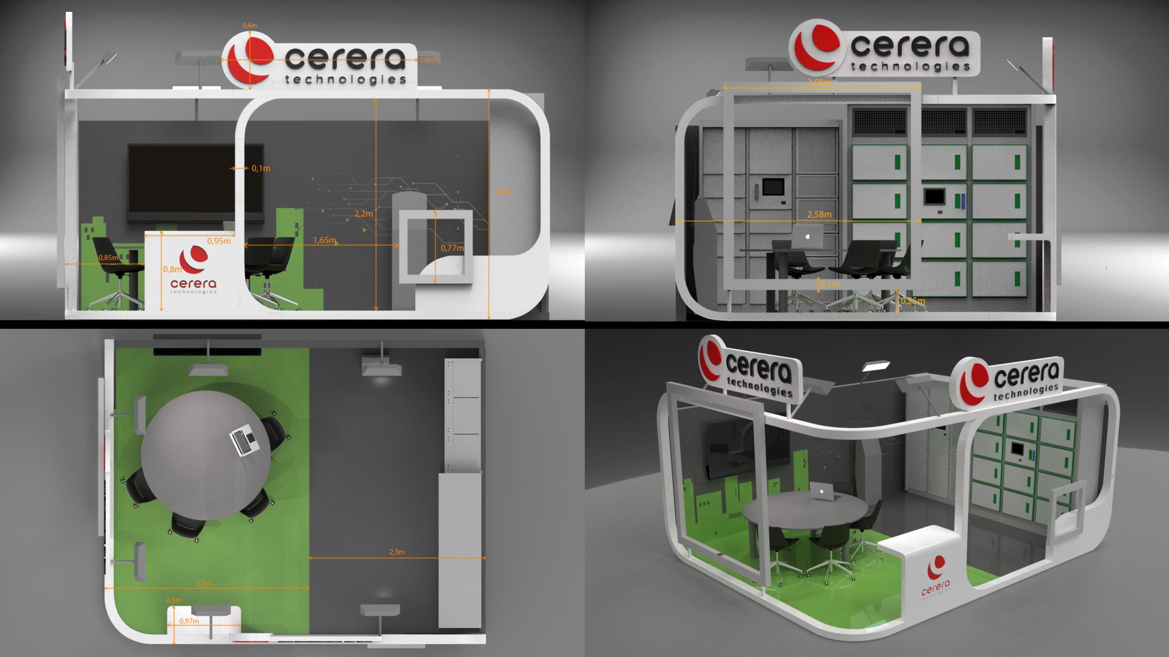 Cerera Technologies expo stand